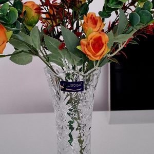 Elegante Kristallglasvase