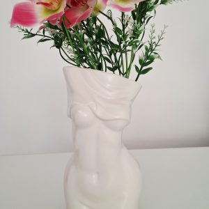 Skulpturale Frauen-Torso-Vase