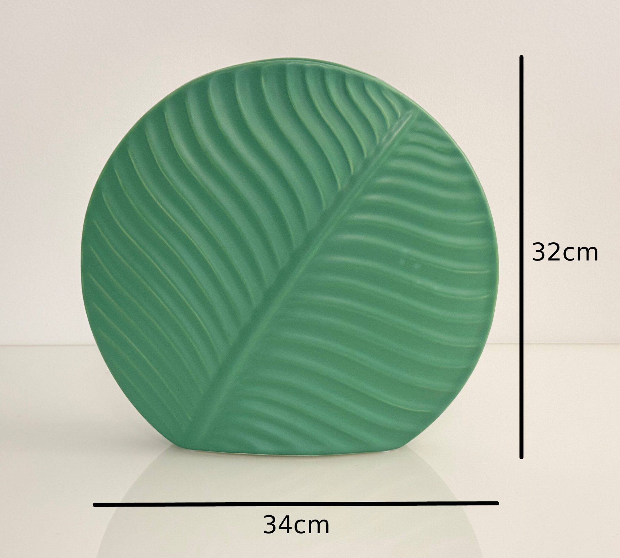 Blatt-Vasen in Pastellfarben | Moderne Keramik-Vasen – Bild 5