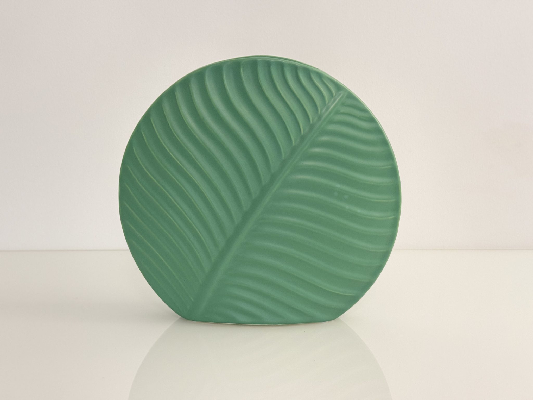 Blatt-Vasen in Pastellfarben | Moderne Keramik-Vasen – Bild 2