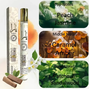YARA Eau de Parfum 24x35ml – Pocket Spray mit Caramel & Amber